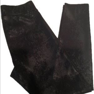 BCBG Faux Leather Leggings, size S
